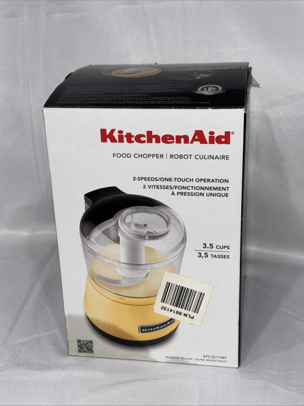 KitchenAid MAJESTIC YELLOW new 3.5-Cup Food Chopper – KFC3511MY