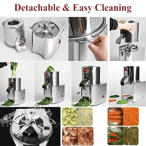 Heavy Duty Vegetable Chopper Machine 550W Electric Food Processor