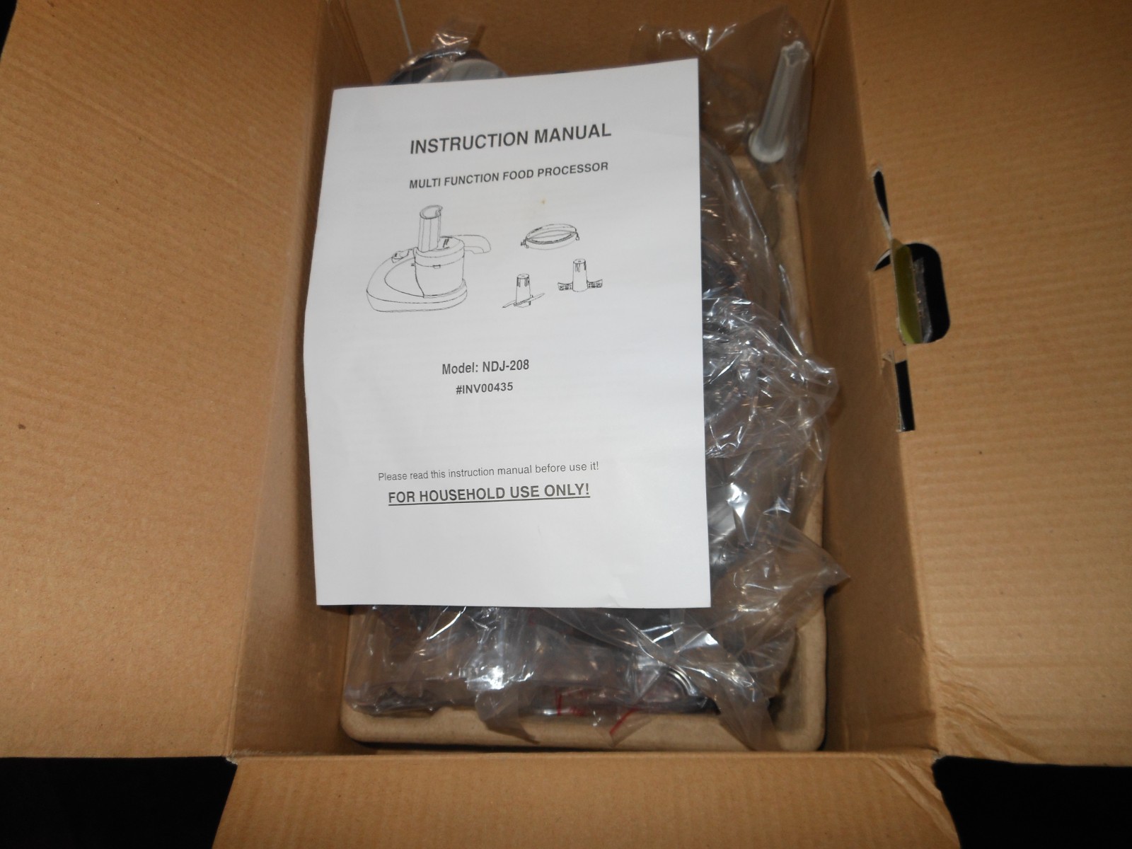 New PANINI Multifunction Food Processor