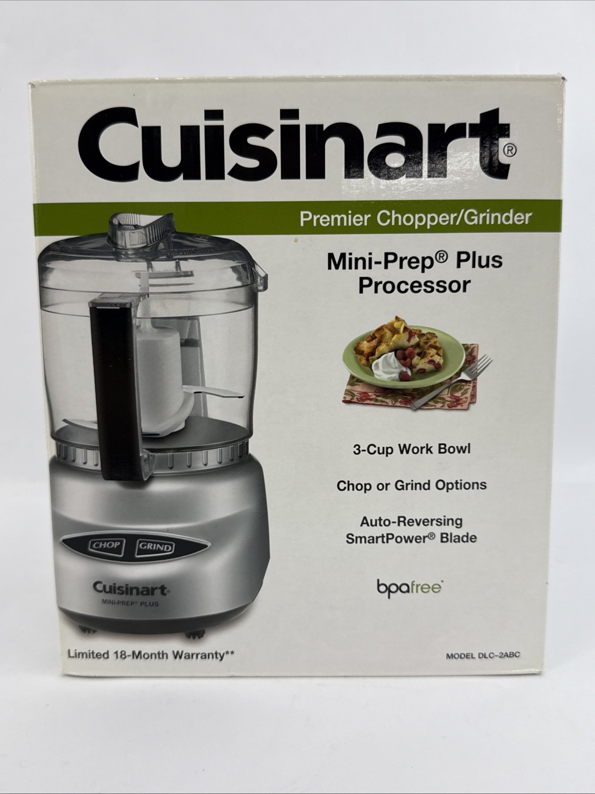 Cuisinart Mini Prep Plus Food Processor 3 Cup Premier Chopper Grinder Working