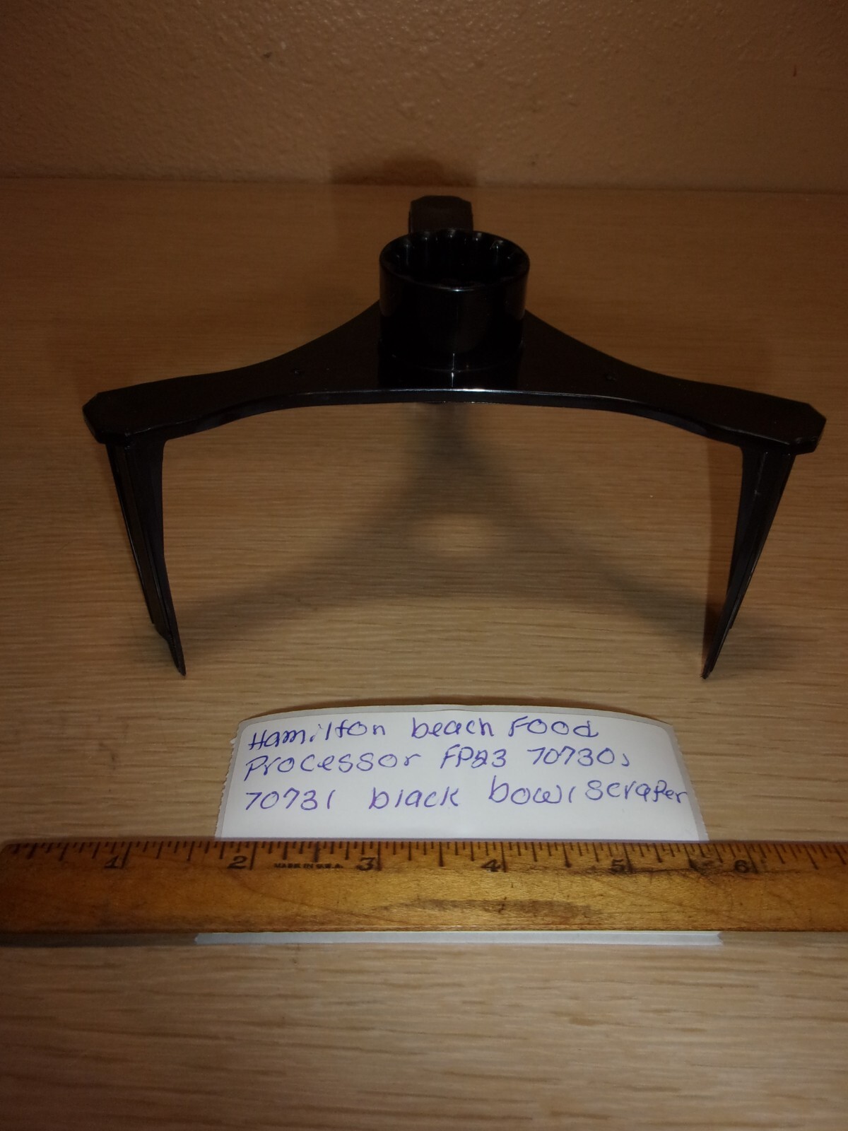 HAMILTON BEACH FOOD PROCESSOR FP23 70730, 70731 BLACK BOWL SCRAPER