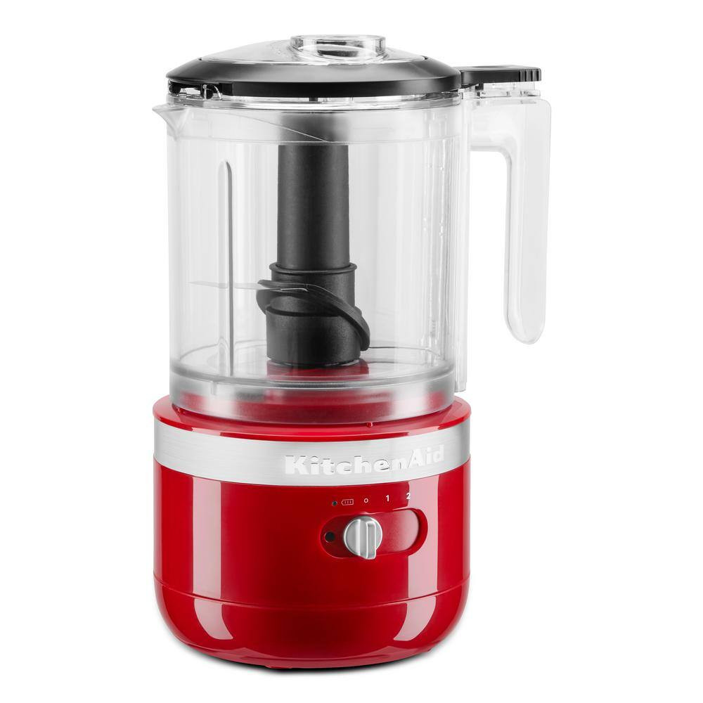 Cordless 5 Cup Empire Red Food Chopper Free Shipping New