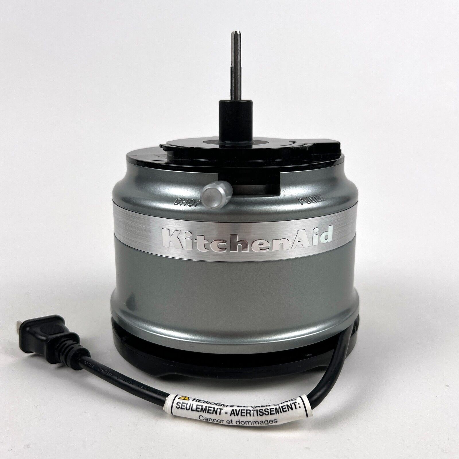 KitchenAid 3.5 Cup Mini Food Processor & Chopper KFC3516 Silver Base Only