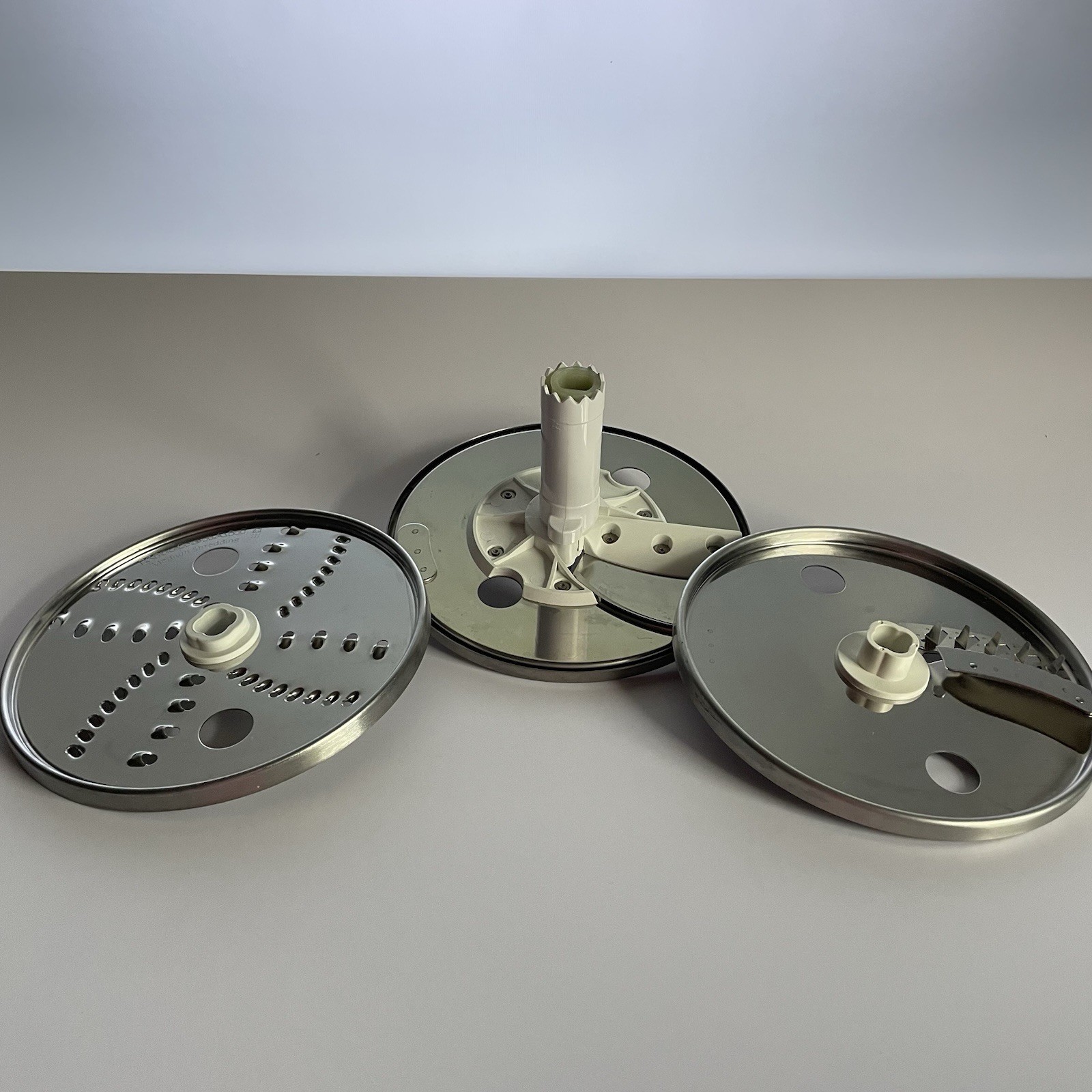 Lot/3 Disc Blades KitchenAid KFP0930CU 9Cup Food Processor OEM Replacement Parts