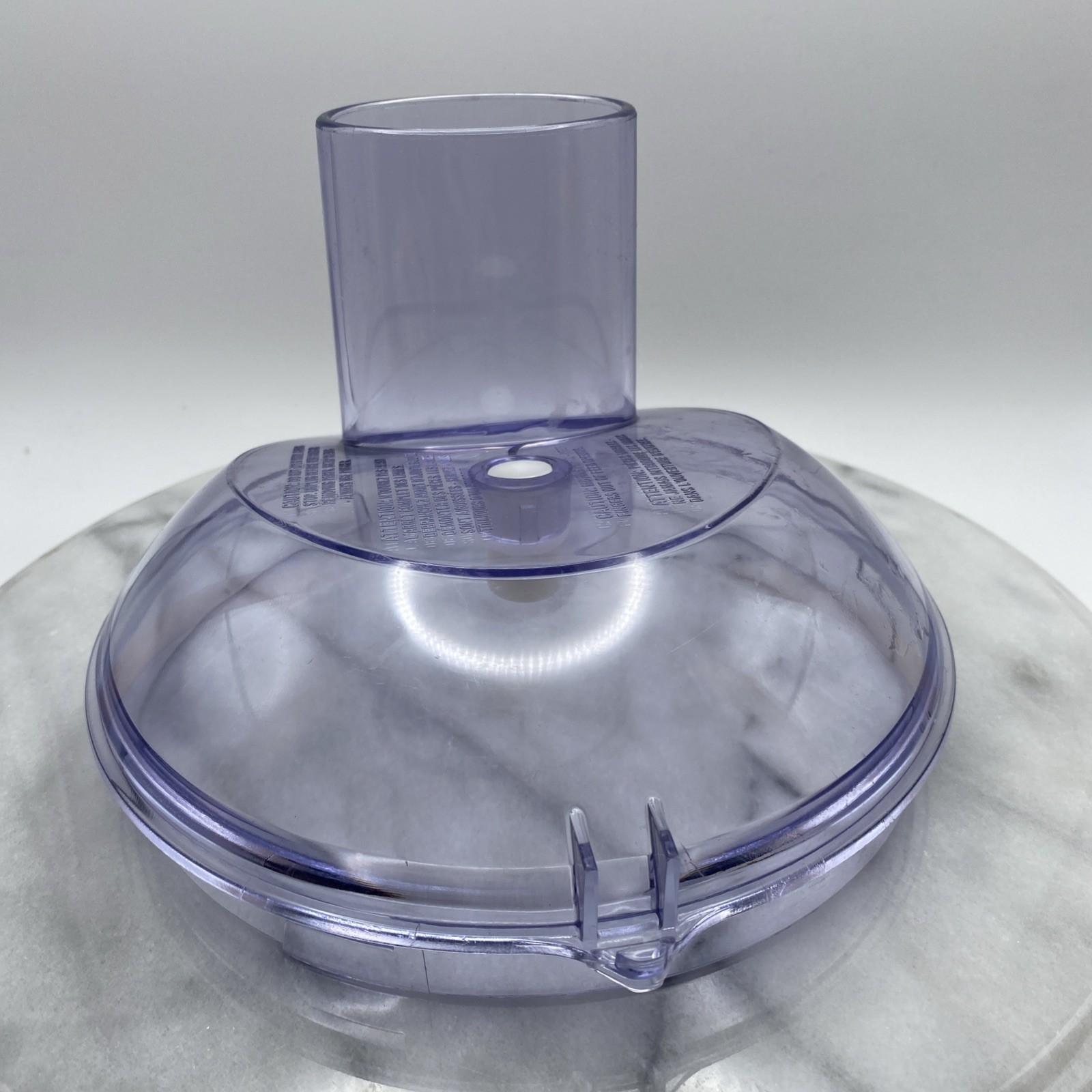 Hamilton Beach Food Processor 70550 FP09 Replacement Plastic Locking Lid Clear