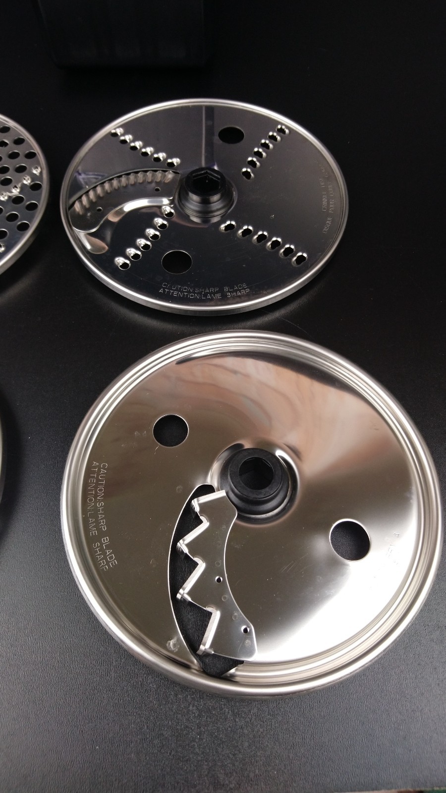 NINJA Food Processor Disc Blade Set Of 4 w/ Storage Box Container Replacement