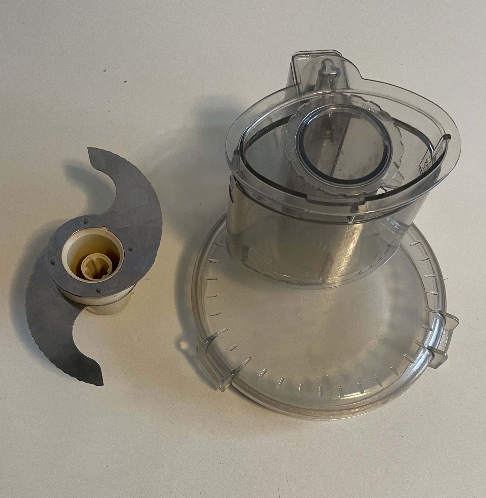 Lots of 4 OEM Parts For Cuisinart Prep 11 Plus DLC 11 Cup Food Processor Free PU