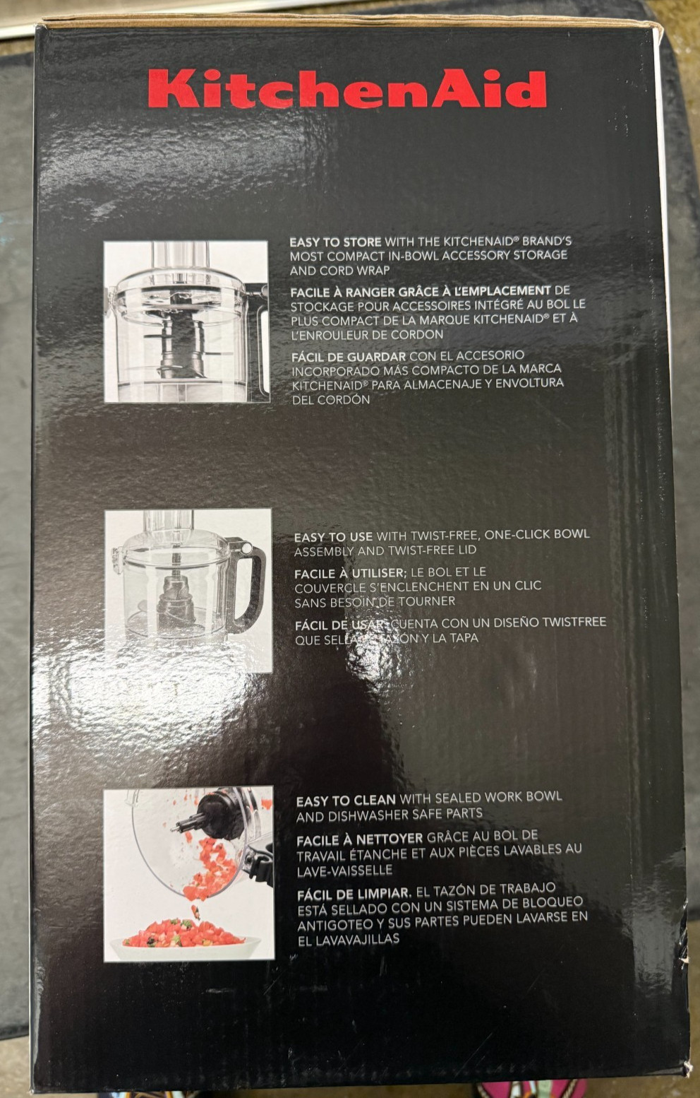 KitchenAid 7-Cup Food Processor Model # KFP0719CU BRAND NEW FACTORY SEALED!!!!!!