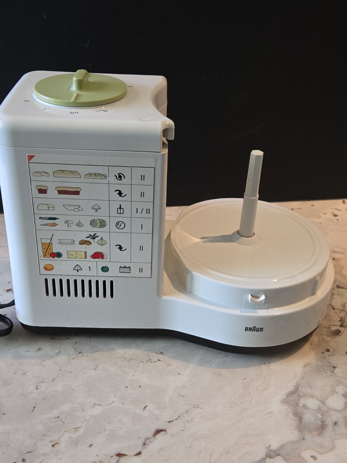 Braun Multipractic 4259 Food Processor Motor Base Part Only