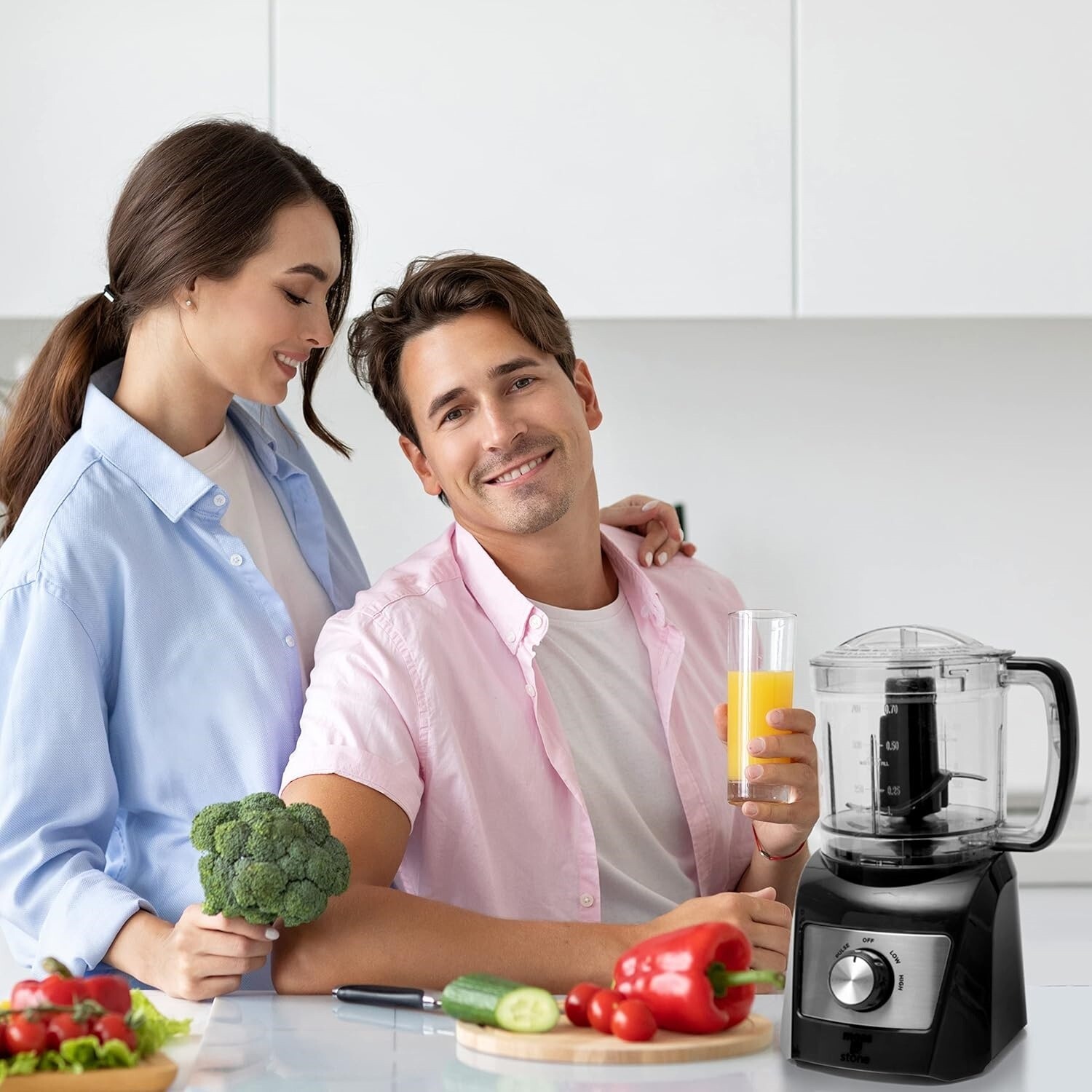Procesador De Alimentos De 3 Tazas Acero Inoxidable Potente 350 W 120 V NUEVO US