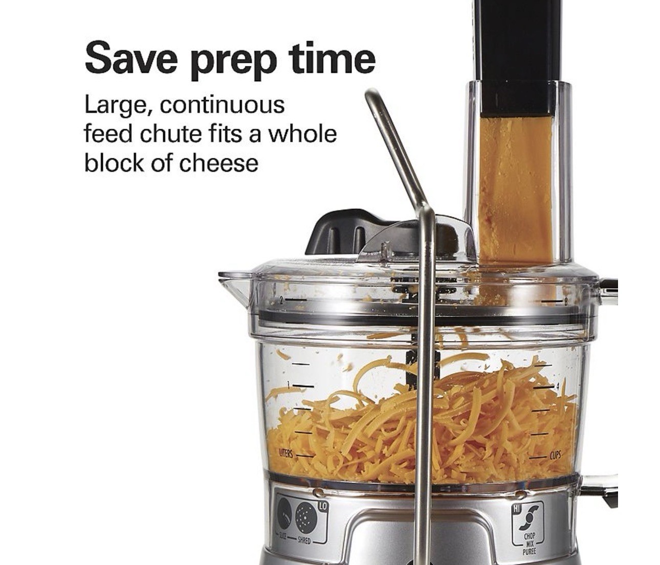 Hamilton Beach Stack & Snap 8-Cup Food Processor (70820)