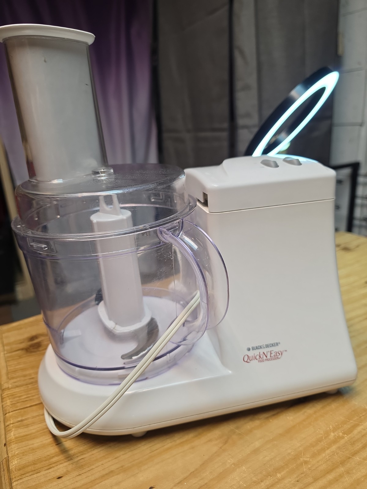 Black & Decker Quick ‘N Easy Food Processor FP1200 White