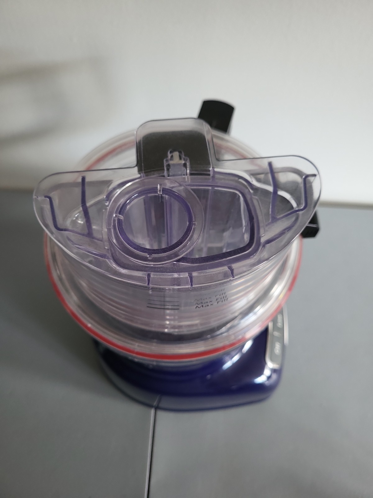 KitchenAid KFP0930BU 9 Cup Food Processor With Accessories Blade Kit-Cobalt Blue