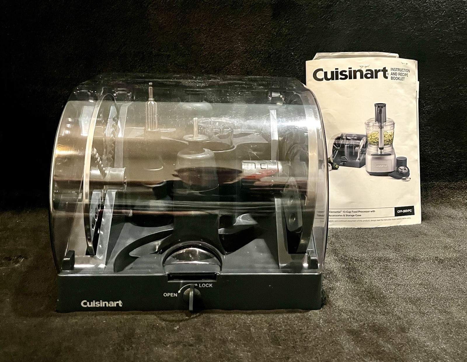 Cuisinart FP 11 13SC Blades & Accessories Storage Case Food Processor FP-11/12SC