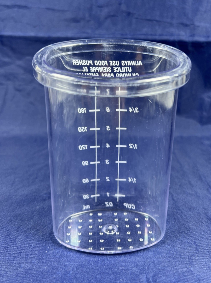 GE Food Processor 106622F Replacement Part: Measuring Cup Pusher