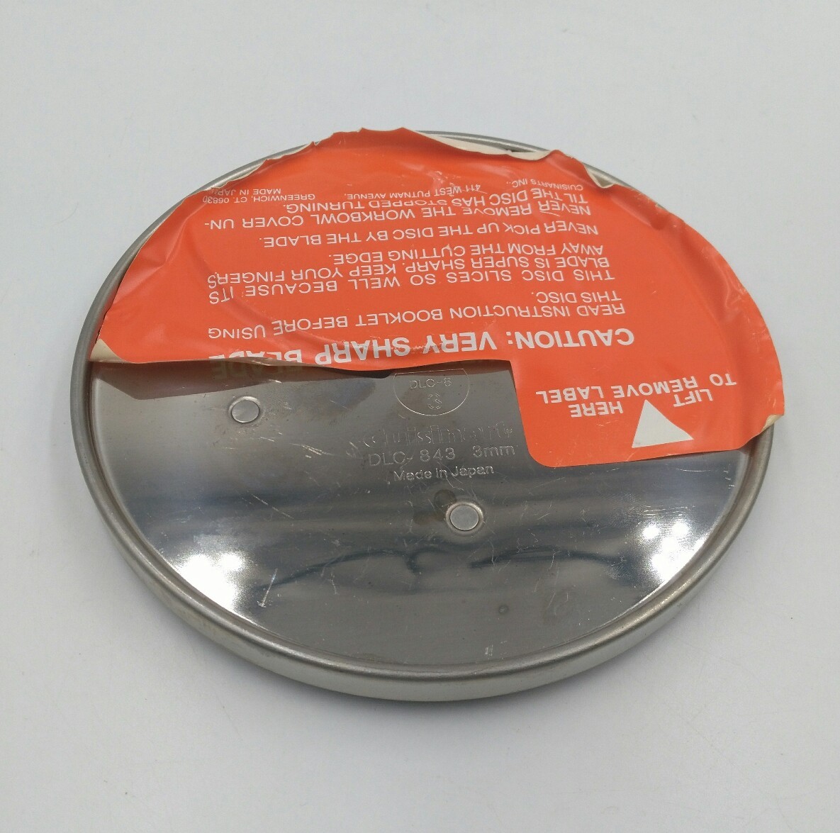 New DLC 843 3mm Slicing Cuisinart Disc Blade Replacement Food Processor DLC 8 10