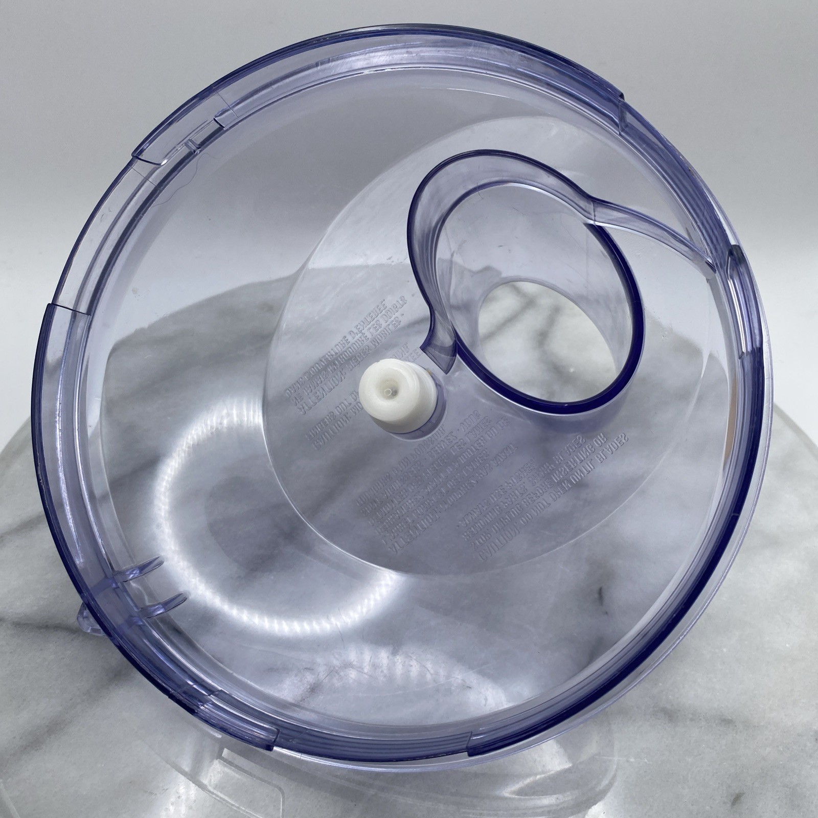 Hamilton Beach Food Processor 70550 FP09 Replacement Plastic Locking Lid Clear