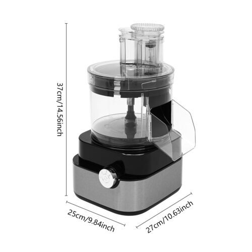 110V Electric Food Processor Vegetable Chopper Grinder Machine Commercial Home