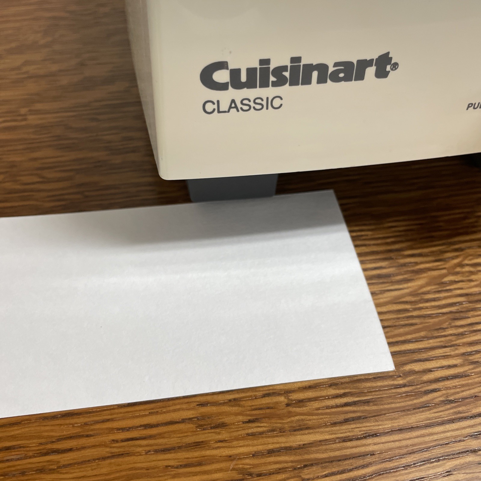 Cuisinart Vintage Classic DLC-10C Food Processor BASE ONLY Tested WORKS Japan