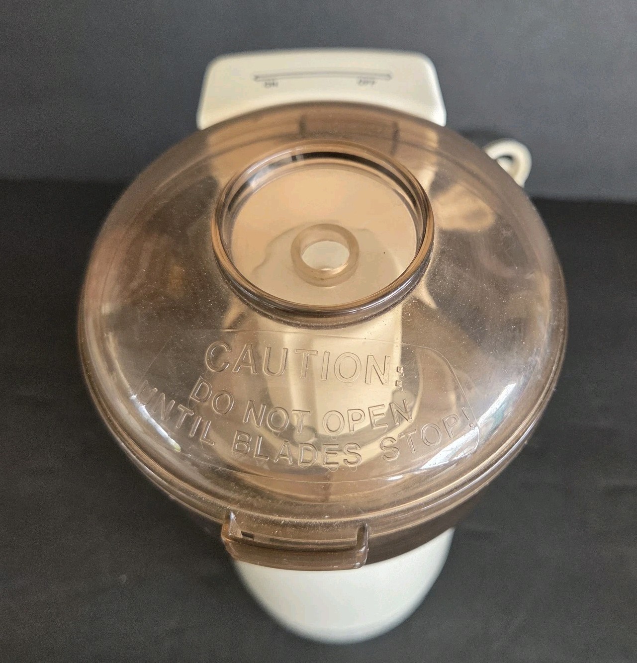 Vintage Sunbeam Oskar Jr. Chopper Plus Mini Food Processor Chopper 14131 Brown