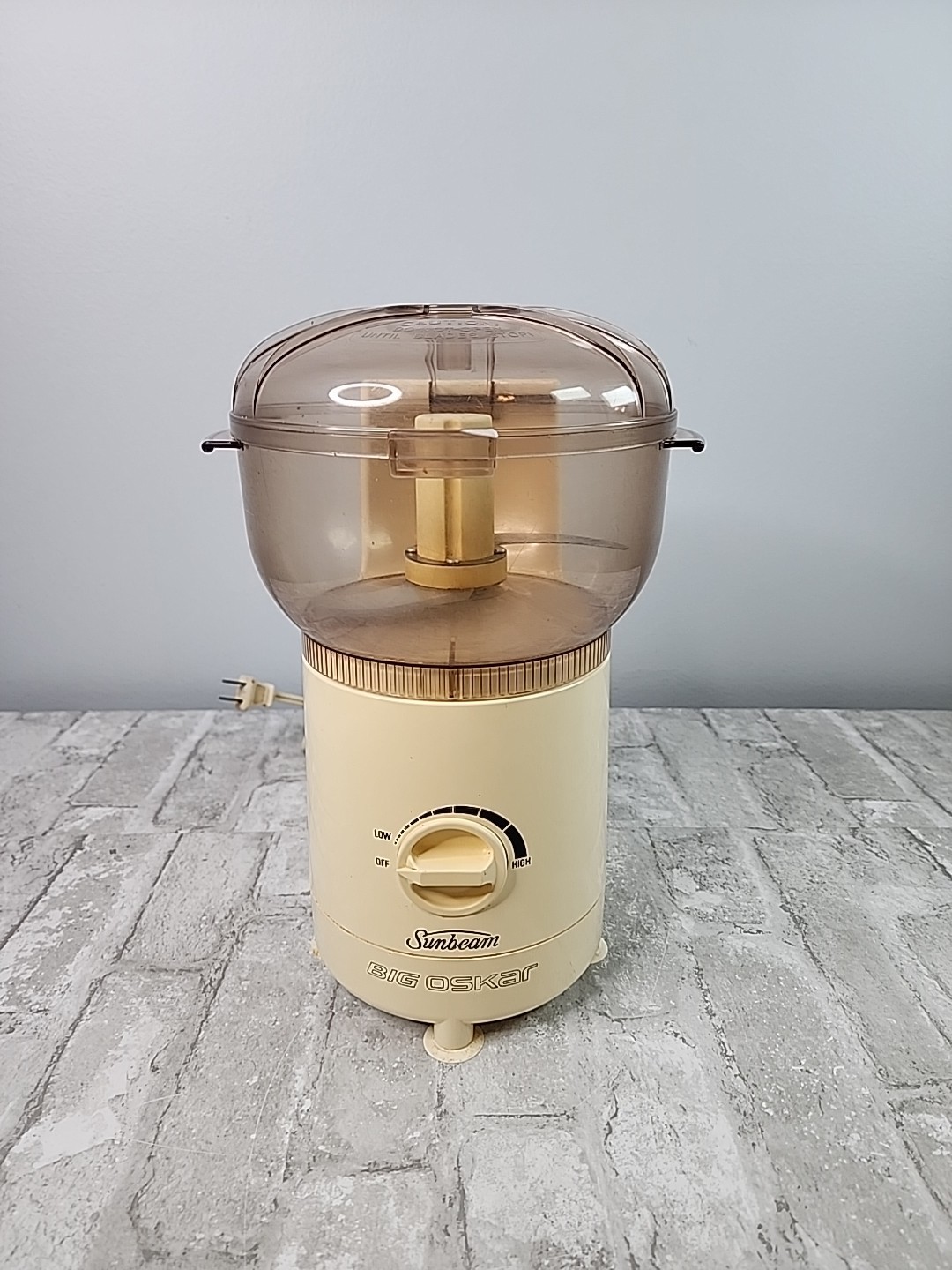 Sunbeam Big Oskar Electric Food Processor Model 14121 Made In France Tested