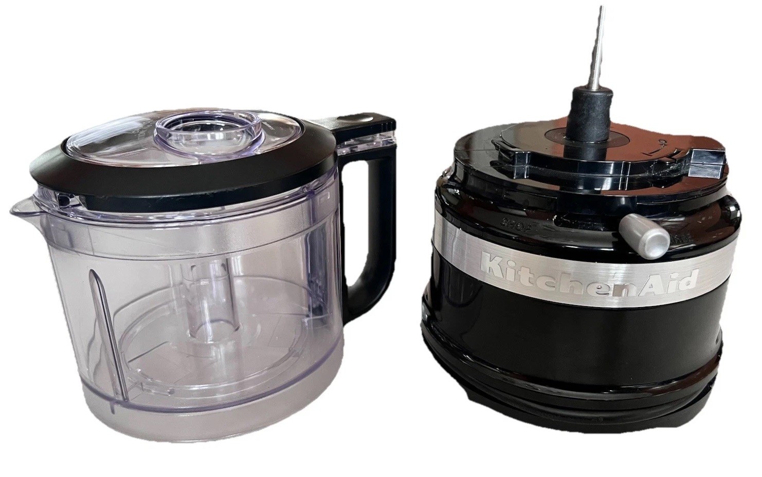 KitchenAid 3.5 Cup Food Chopper Black RKFC3516BM Blade Not Included (For Parts)