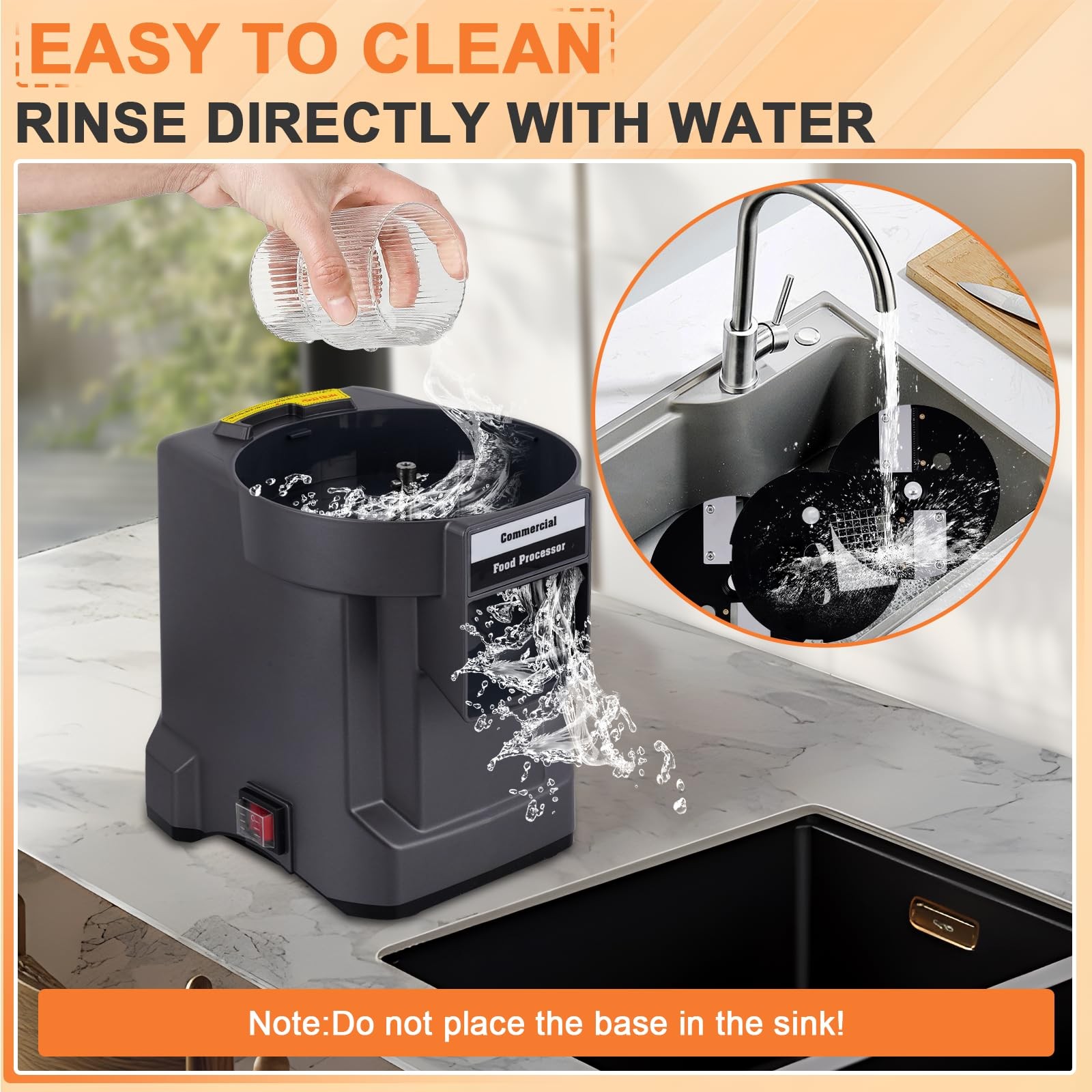 Commercial Vegetable Dicer Chopper 3 IN 1 Food Processor Automatic Potato Sli…