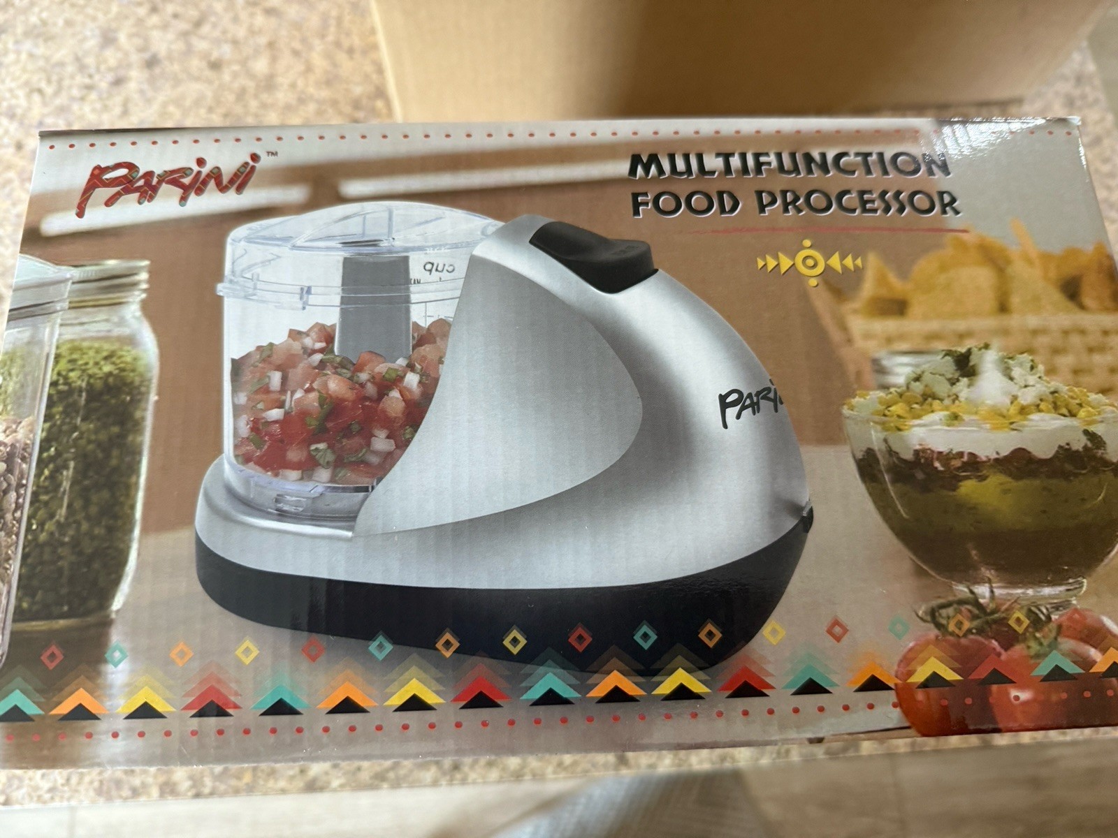 NEW Parini Multifunction Food Processor New In Box NDJ-208