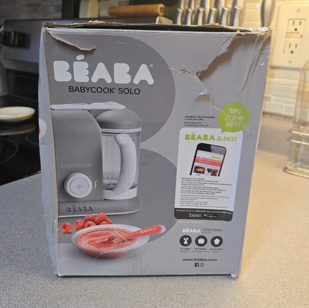 Beaba Babycook Solo Baby Food Maker Processor Cloud