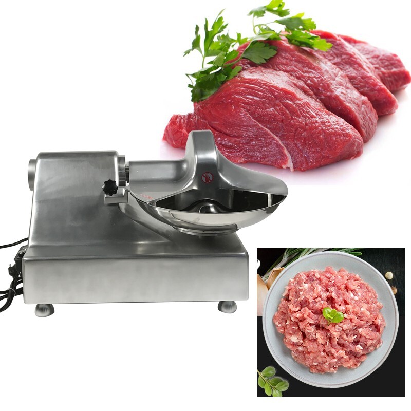 Chopper Food Processor Cutter 15 Bowl 110V 5.5L Auto Meat Veg Shredder Food Cho