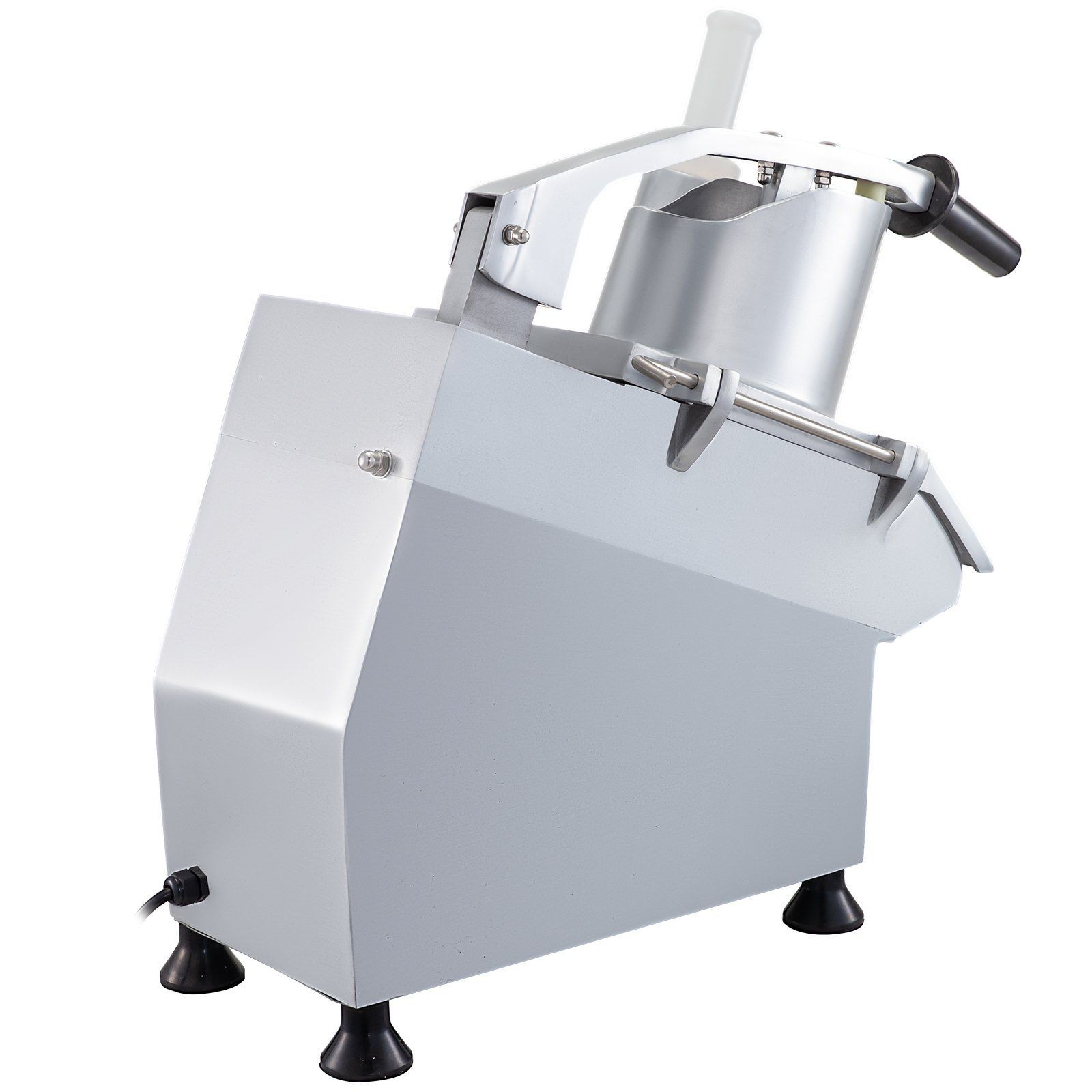Commercial Grade Food Processor 550W 1600RPM 2 Hoppers 6 Blades Stainless