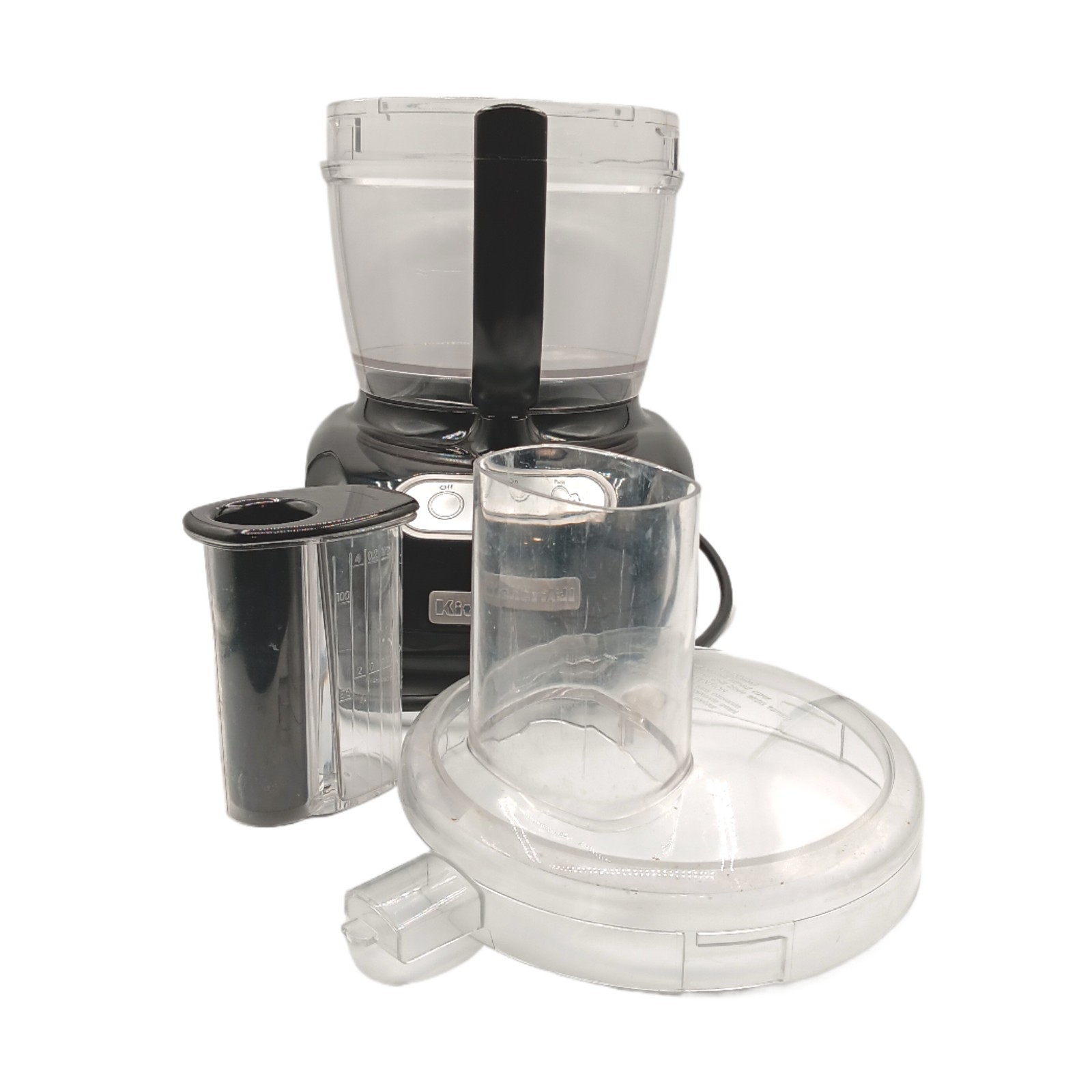 KitchenAid Food Processor With Blade Attachments Box KFP750OB1 12-Cup Works EUC