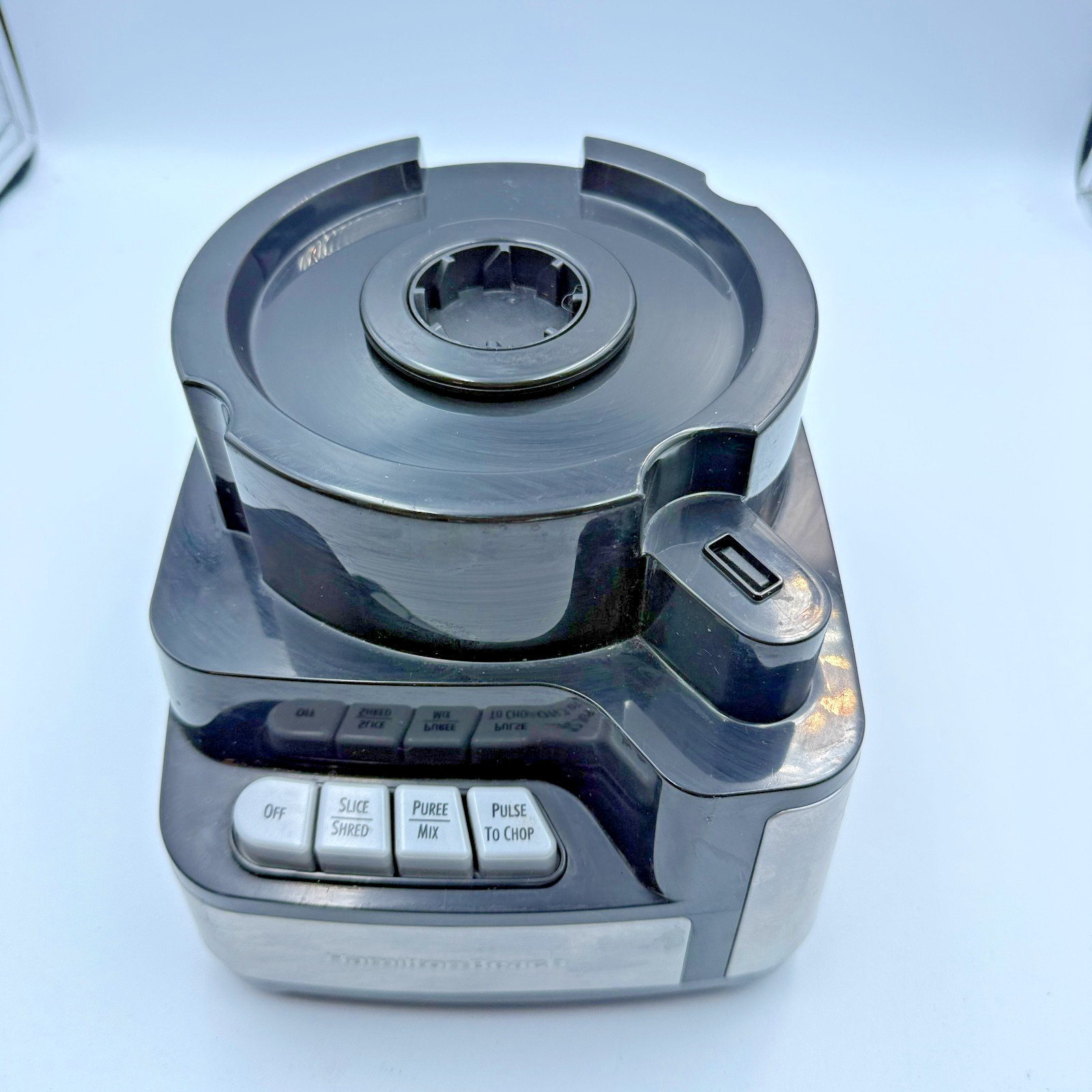 Hamilton Beach 12-Cup Stack & Snap Food Processor Base Motor 70725 Tested