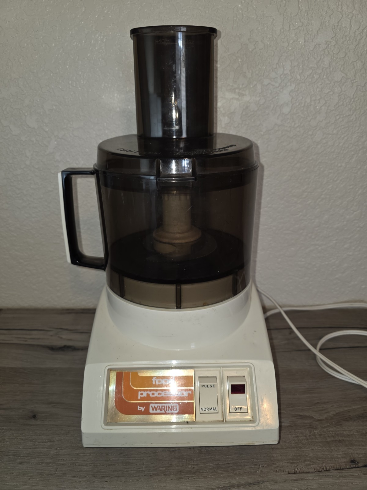 Vintage Food Processor Waring FP510 and Blade 805 TESTED & WORKING