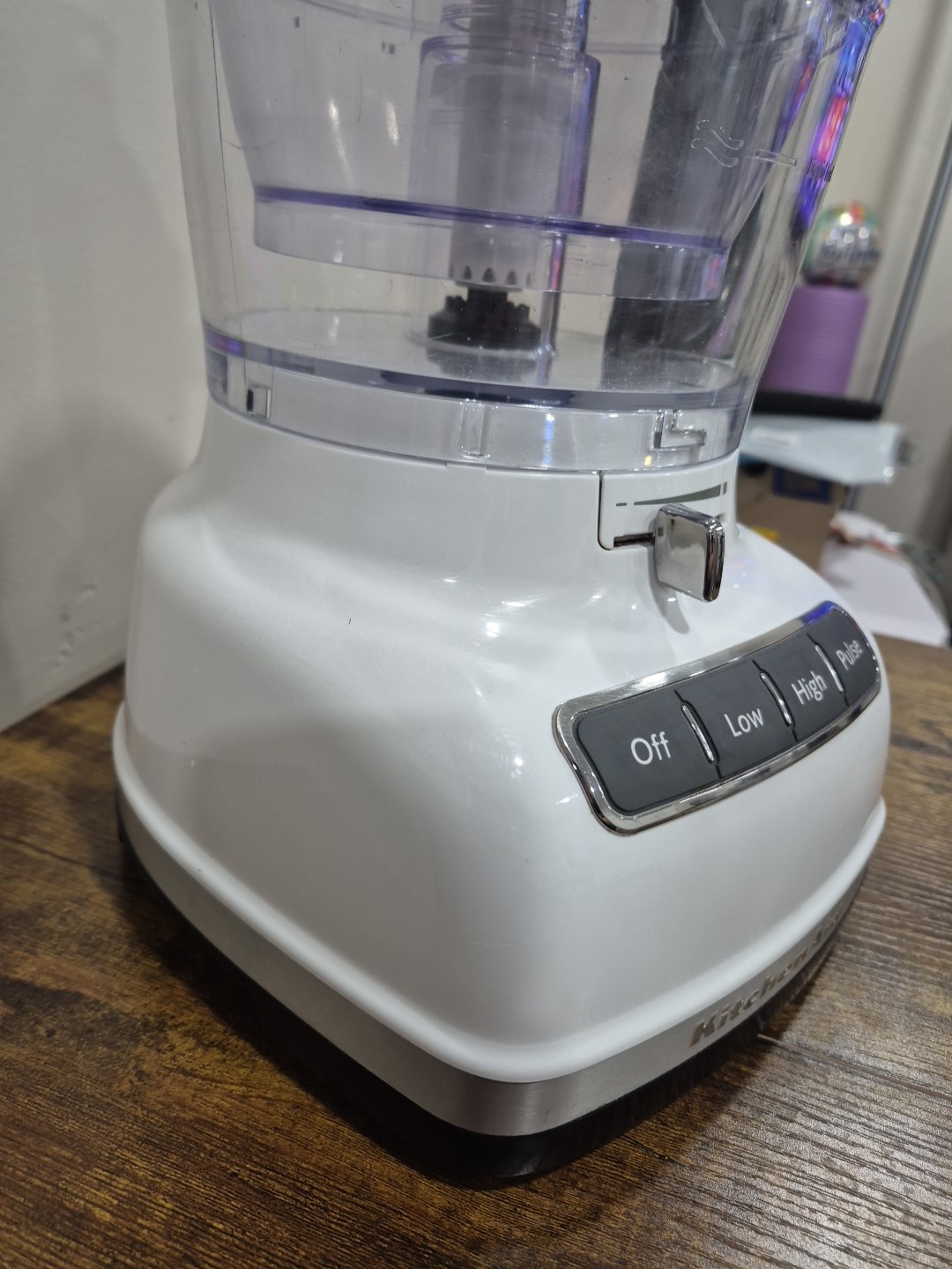 KitchenAid KFP1133wh 11-Cup Food Processor with One Blade Tested Works
