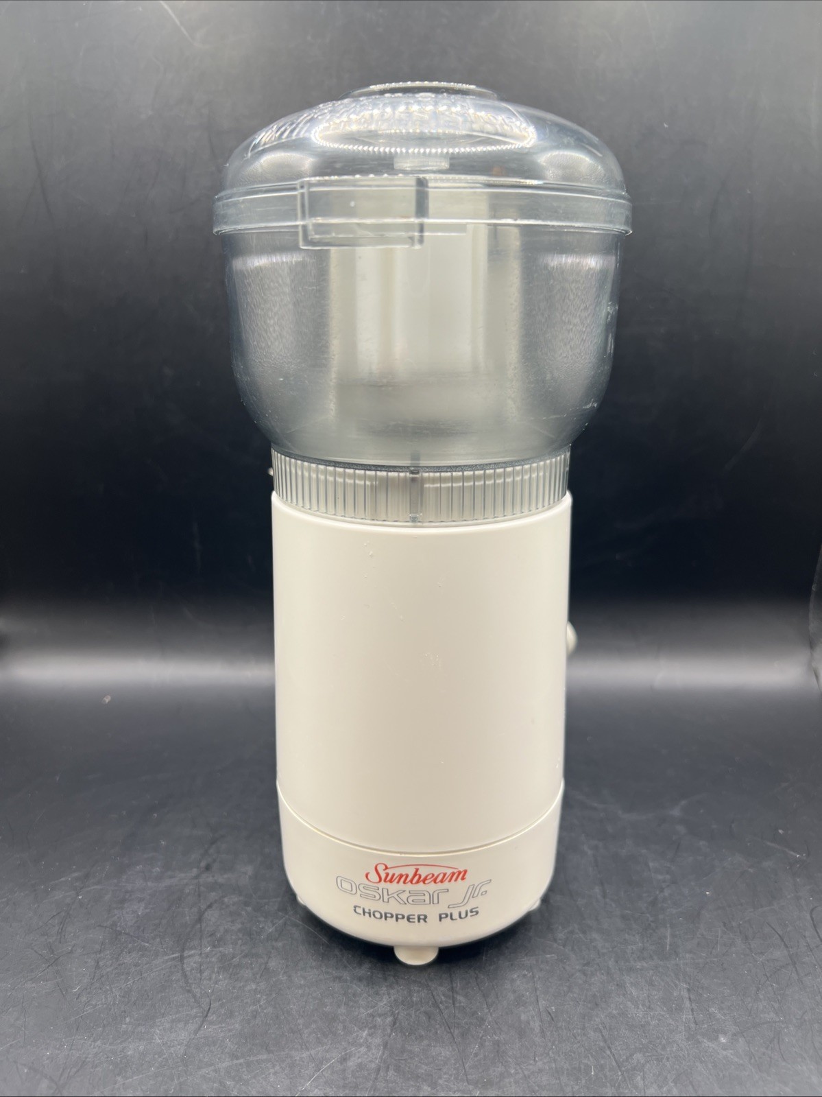 Sunbeam Oskar Jr. Chopper Plus Mini Food Processor Chopper 14131 Tested & Works