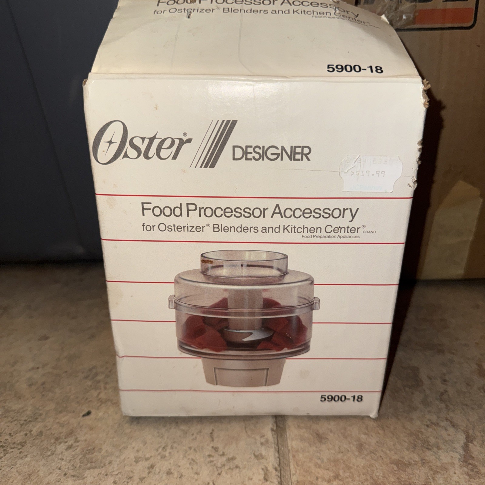 GREAT Oster 5900-18 Food Processor Accessory Osterizer Blenders Kitchen Center