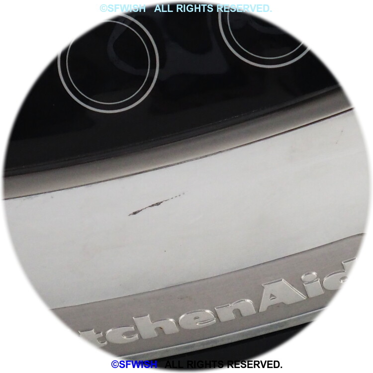 KitchenAid *REPLACEMENT CHROME MOTOR BASE ONLY!* KFP740/KFP740CR0 *SHINY!*