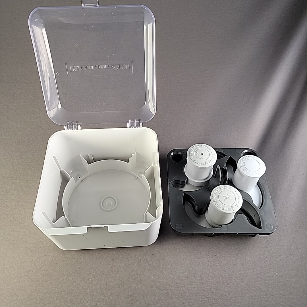 KitchenAid Food Processor Attachments Blades w/ Storage Box for KFP1356CU