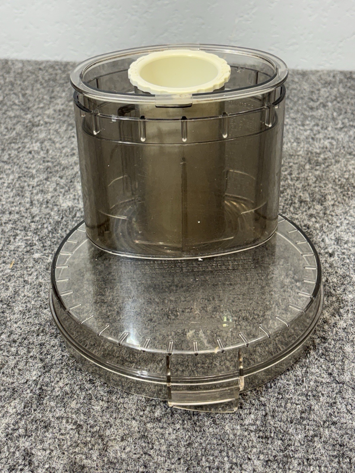Cuisinart DLC-10 Food Processor Lid Chute Pusher Parts DLC-118BTX DLC-117BTX