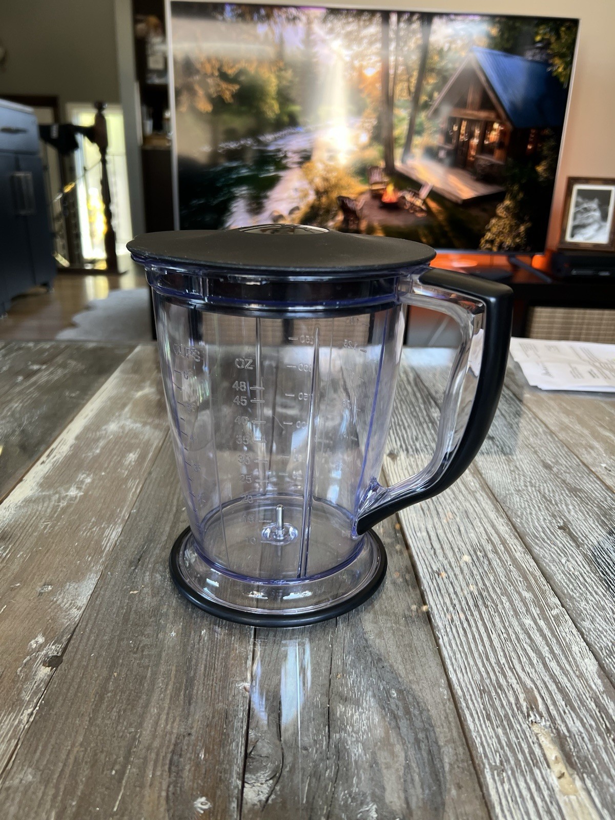 Ninja Master Prep 48 oz 6 Cup Food Processor Blender Pitcher Bowl With Lid