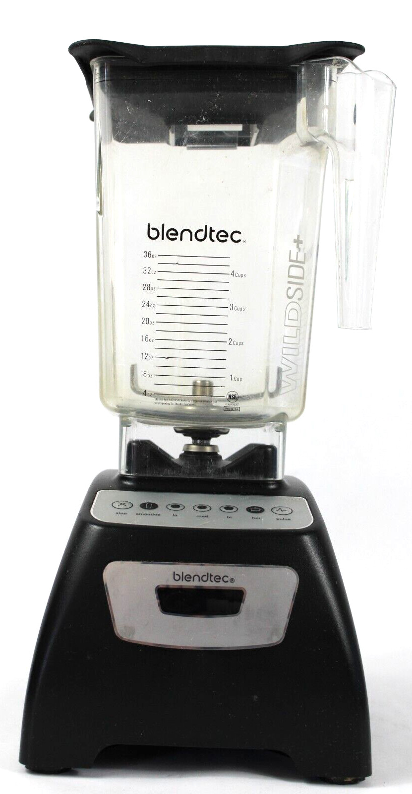 Blendtec CBT2 Classic Blender Pitcher Wildside Jar Smoothie Soup Maker Lid Black