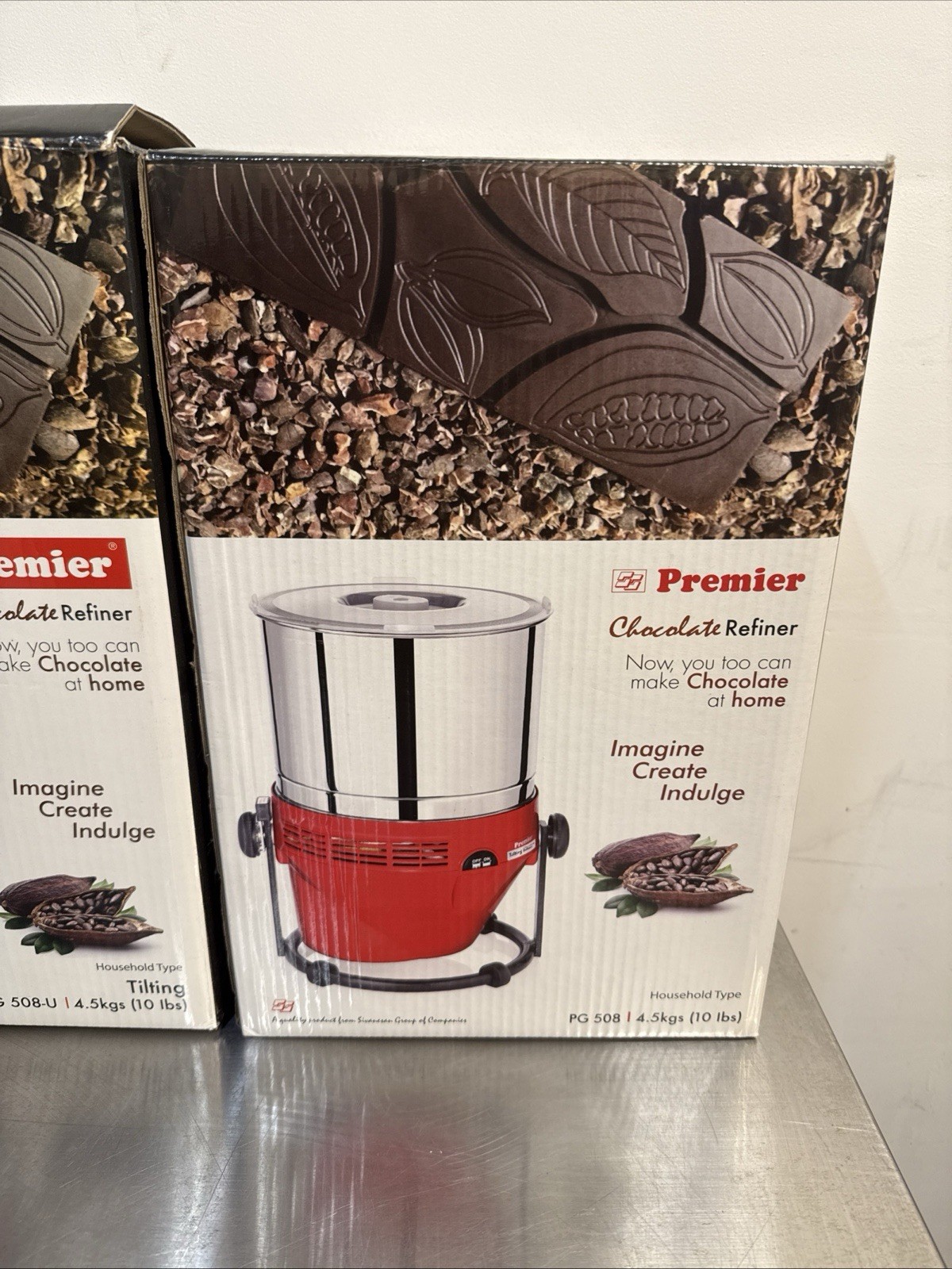 Premier Chocolate Refiner Melanger Wet Grinder – US Plug – Authentic – PG 508/U
