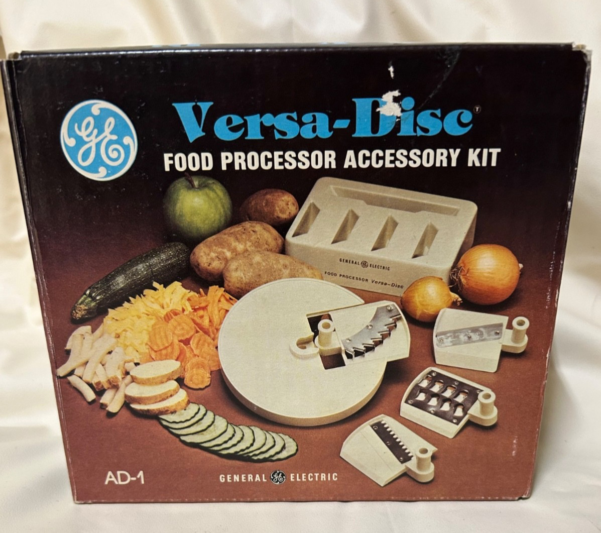 Vintage – GE AD1 General Electric Versa-Disc Food Processor Accessory Kit