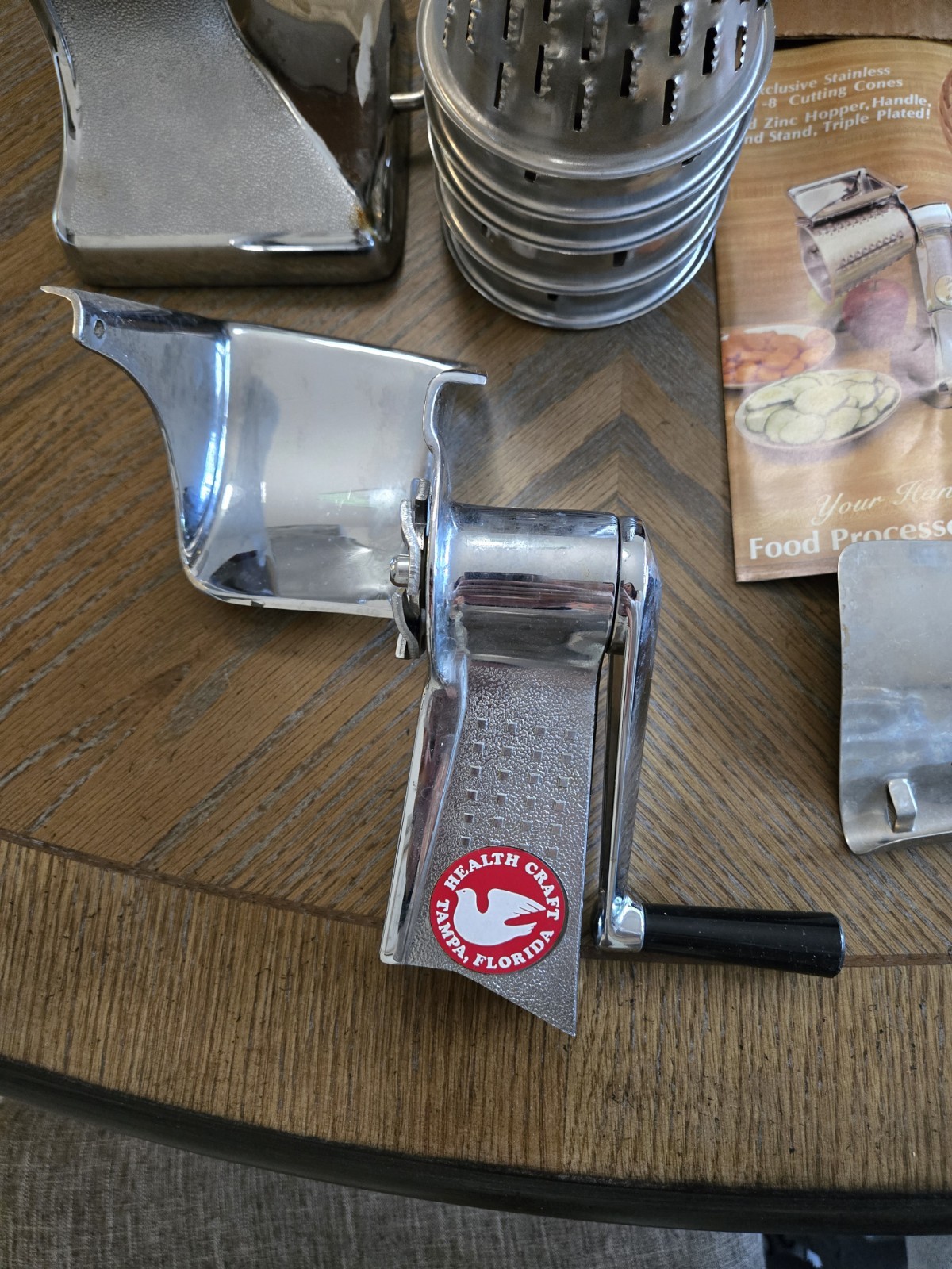 Health Craft Food Processor Chopper Shredder 5 Blades slicer