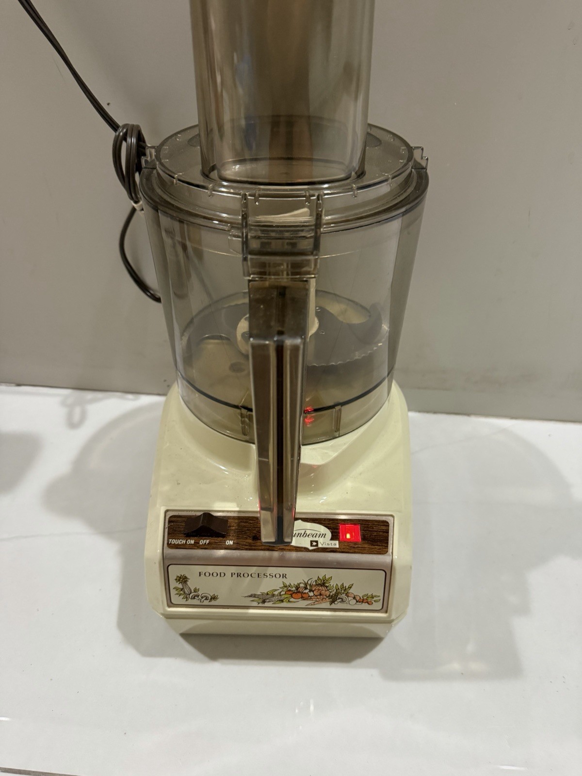 Vintage Sunbeam Vista Food Processor – COMPLETE SET! 714-38 ✅TESTED WORKS!