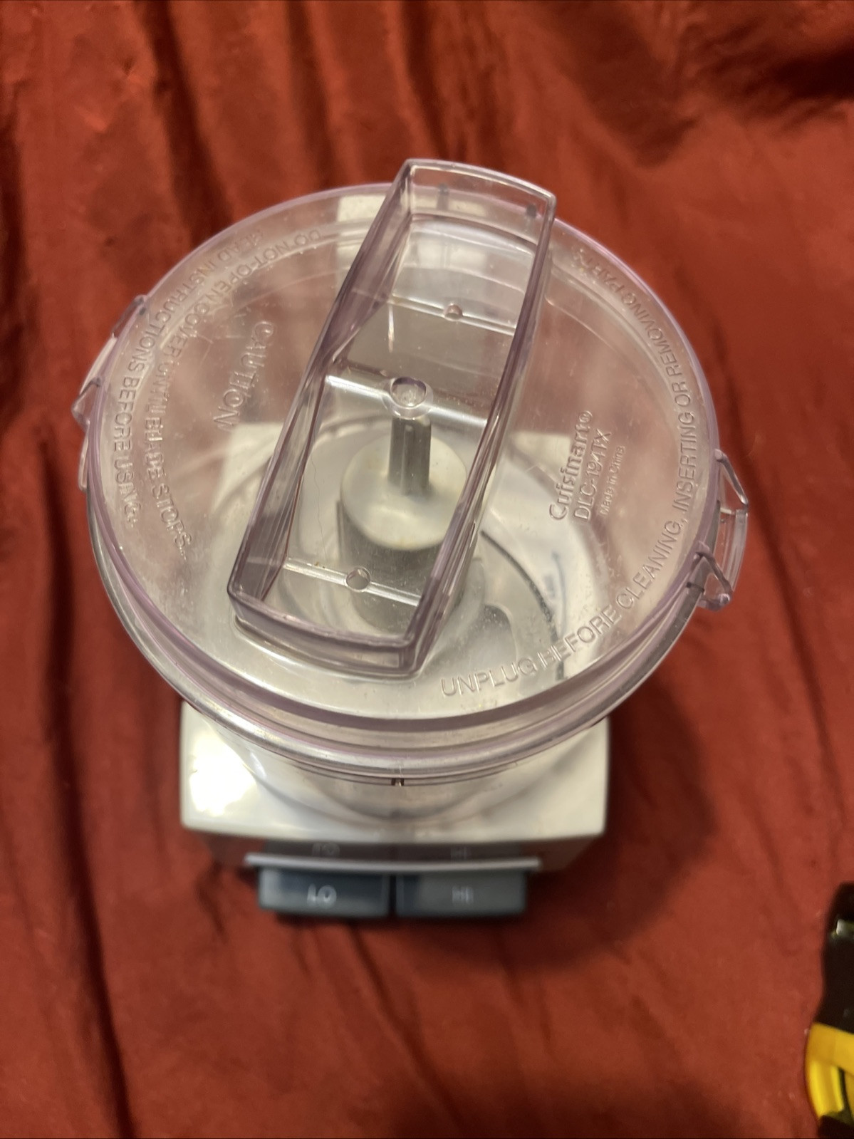 Cuisinart Mini-Prep Food Processor White Model DLC-1 TX Cleaned and Tested EUCs