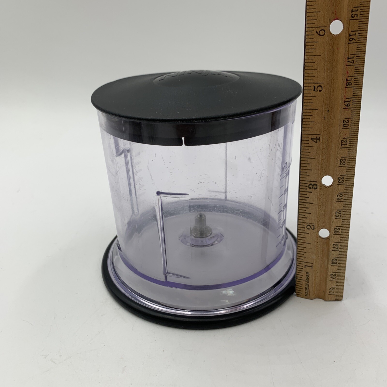 Ninja Food Processor Master Prep 16 oz 2 Cup Replacement Bowl w/Top, No Blade