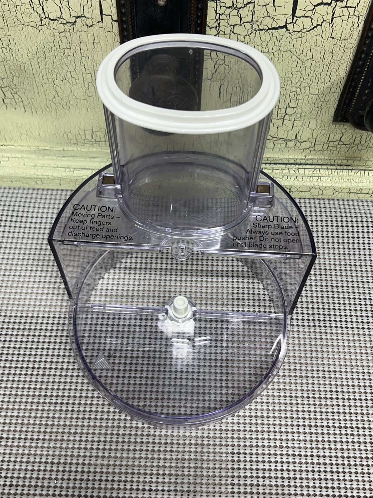 Braun Multipractic 280 Food Processor Type 4262 Wide Feed Tube Bowl 2 Parts