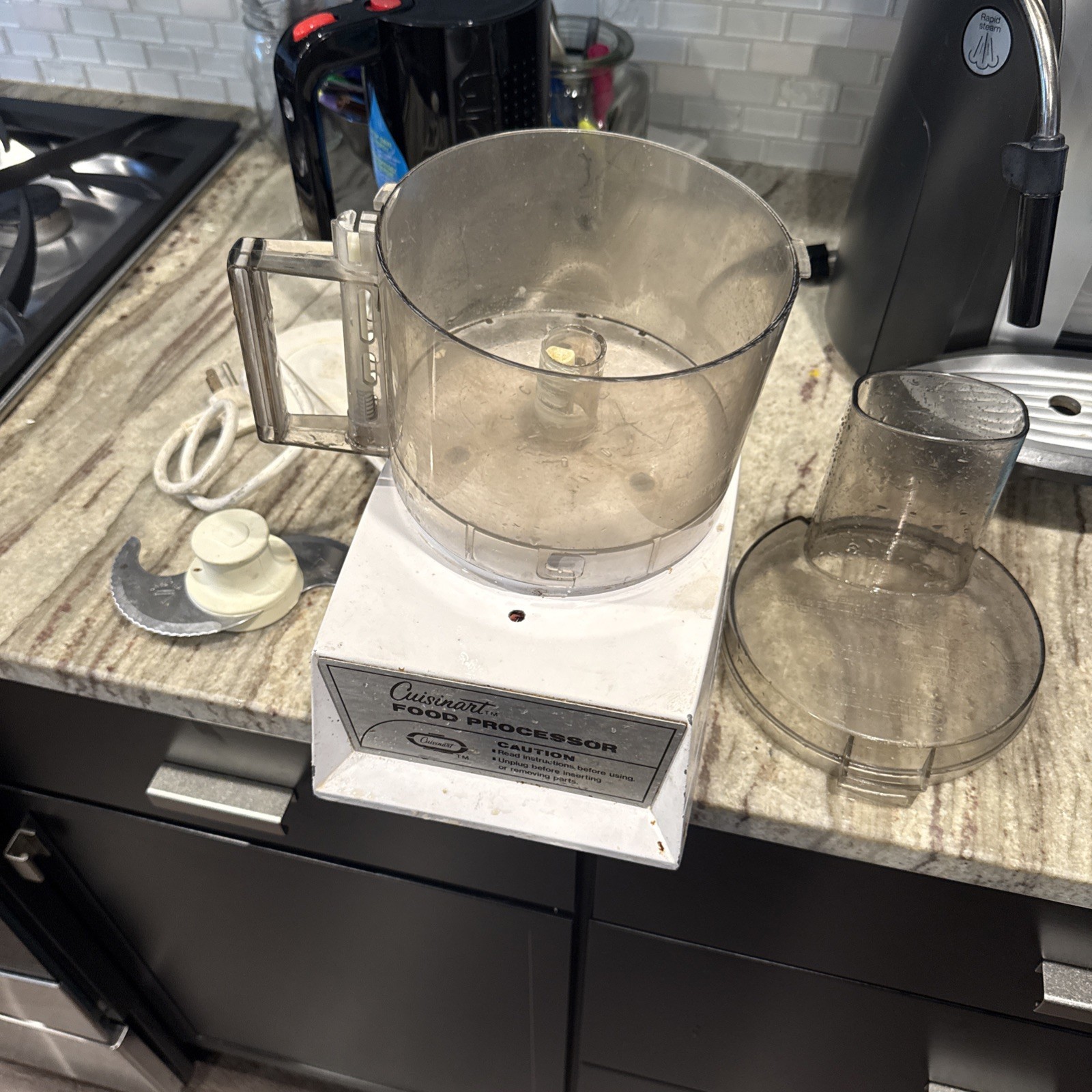 Cuisinart CFP-5A Classic Food Processor – Tested & Working – Complete w/ Blade